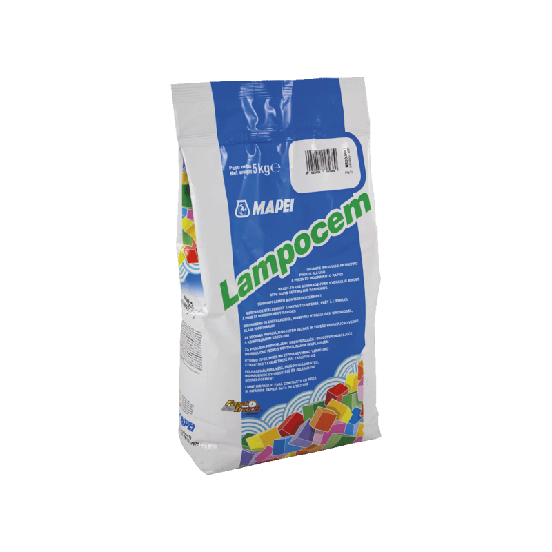 Legnante Mapei Lampocem (Sacco da 25 Kg o 4 sacchetti da 5 Kg o 9 sacchetti da 1 Kg)
