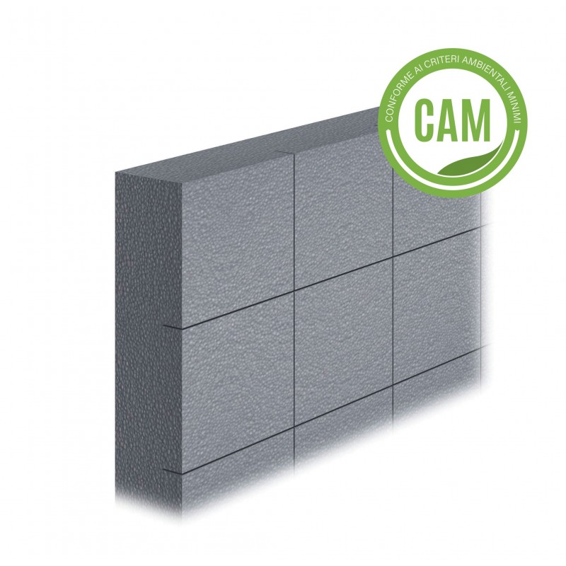 Lastra Fassa Silvertech 031 per isolamento termico 50x100 cm spessore 14 cm(Confezione da 4 lastre pari a 2 mq) Fassa Bortolo - 