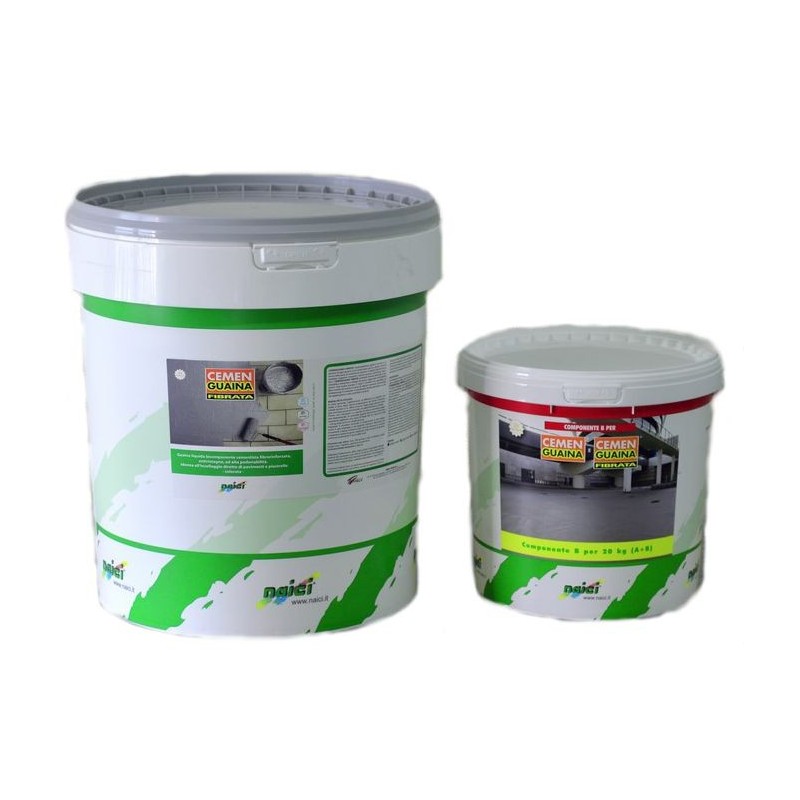 Cemenguaina Naici Fibrata (Conf. A 20 Kg + Conf. B 5 Kg)