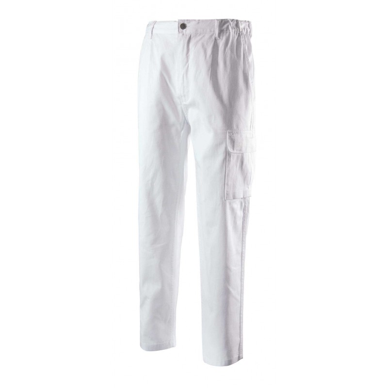 Pantalone Logica 9030 Bianco/Grigio/Blu Taglia da S a XXXL