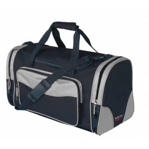 Borsone sport nylon Logica Voyager 2 con tasche 54x33x30 cm