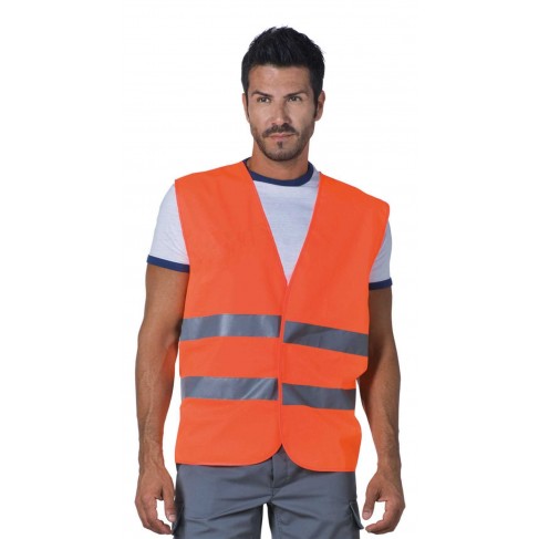 Gilet Logica HV014AR/2 - HV014G/2 Taglia unica