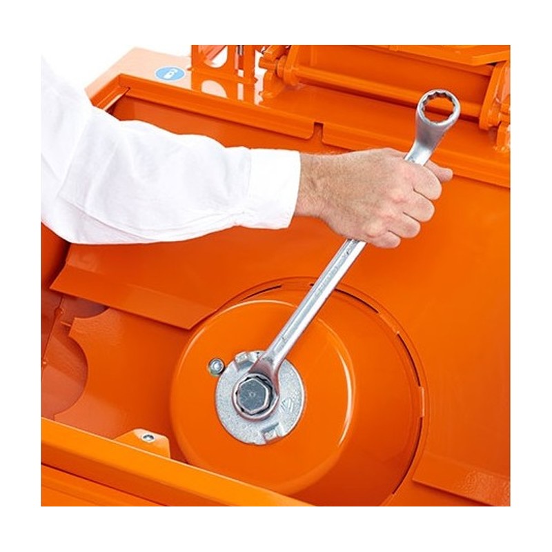 smontaggio ruota a celle Intonacatrice Knauf PFT G4 FC-230V