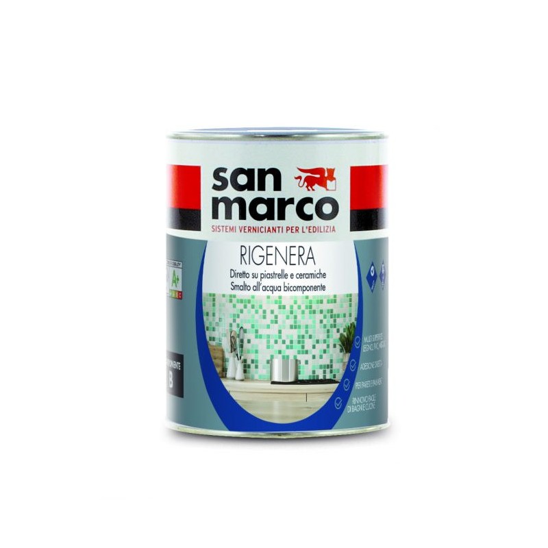 Finitura San Marco Rigenera bianco o trasparente (Combinazione A 0.5 lt + Combinazione B 0.3 lt) San Marco - 1