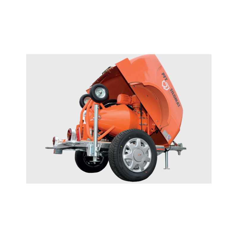 Compressore dell'impianto pneumatico per silos SILOMAT trailer 105 Knauf PFT 400V 3 fasi