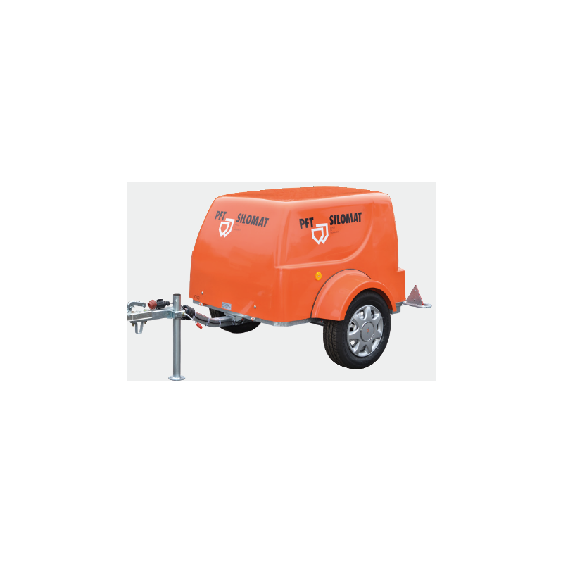 Compressore a cofano chiuso dell'impianto pneumatico per silos SILOMAT trailer 105 Knauf PFT 400V 3 fasi