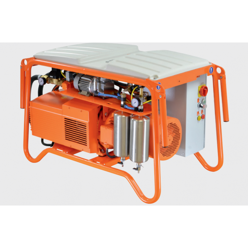 Motore di sistema a caduta libera per silo SILOJET XXL-D Knauf PFT 400V 3 fasi