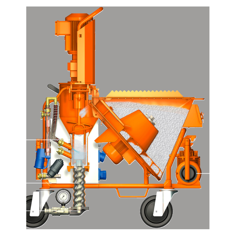 SEzione della pompa di miscelazione G4 FC-230V