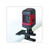 Livella laser rossa Metrica con supporto a molla 61300