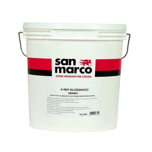 Protettivo silossanico H-REP San Marco trasparente per interno/esterno (Secchio 15 Litri)