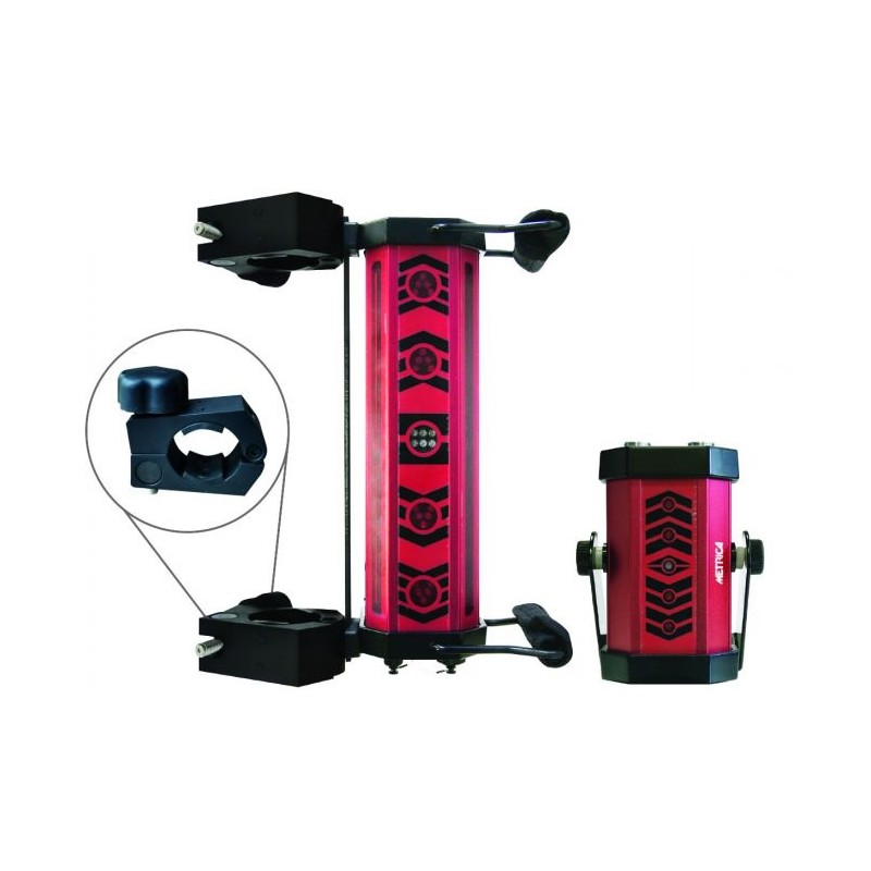 Bloccaggio a morsetto Metrica per ricevitore controllo movimento terra (2 pezzi) Metrica - 2