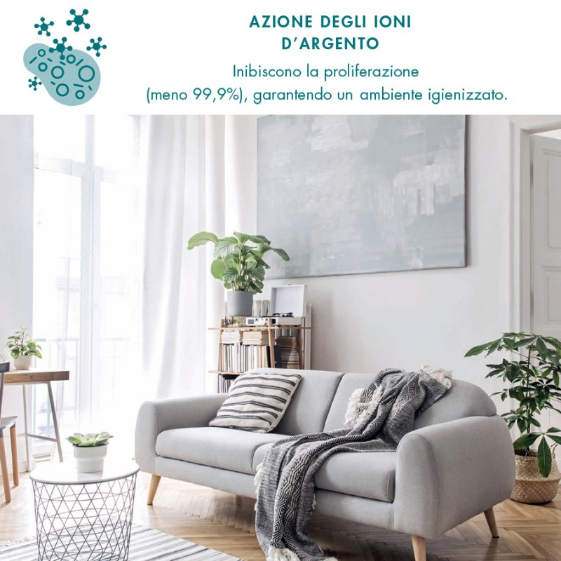 Idropittura igienizzante antimuffa Silver confort San Marco bianca per interni (Secchio da 4 o 10Lt) San Marco - 3