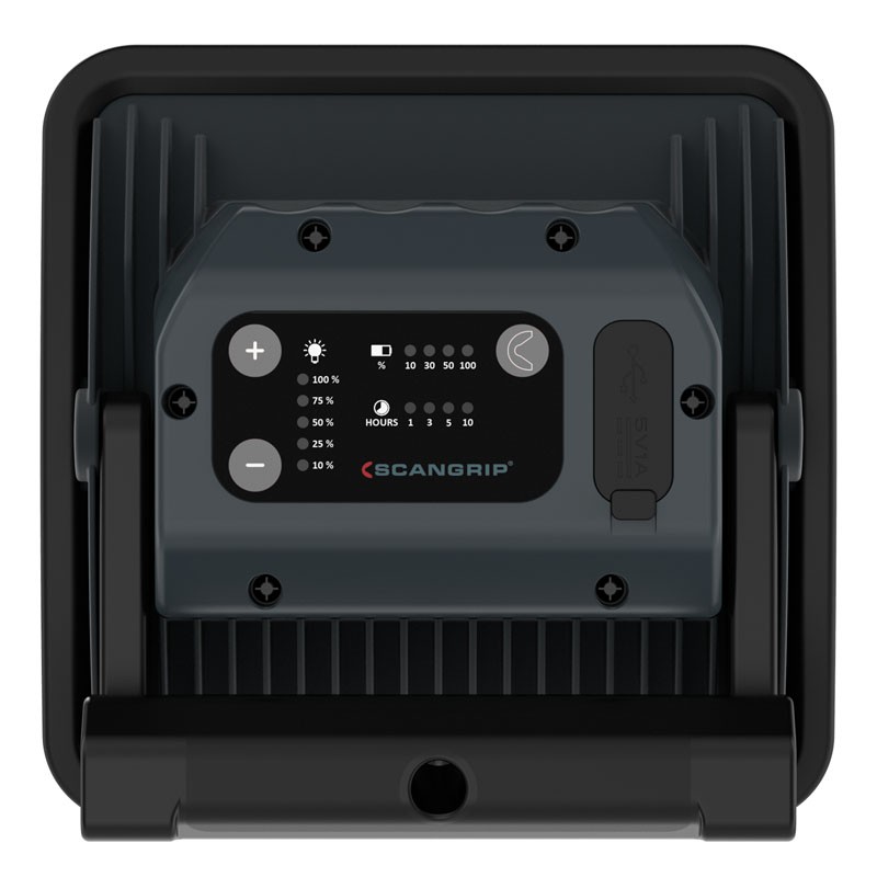 dettaglio lampada da cantiere Scangrip NOVA R