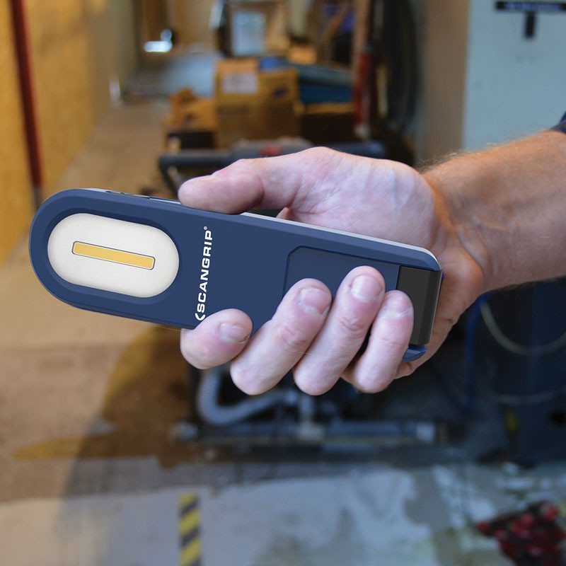 utilizzo lampada da ispezione Scangrip WORK LITE M