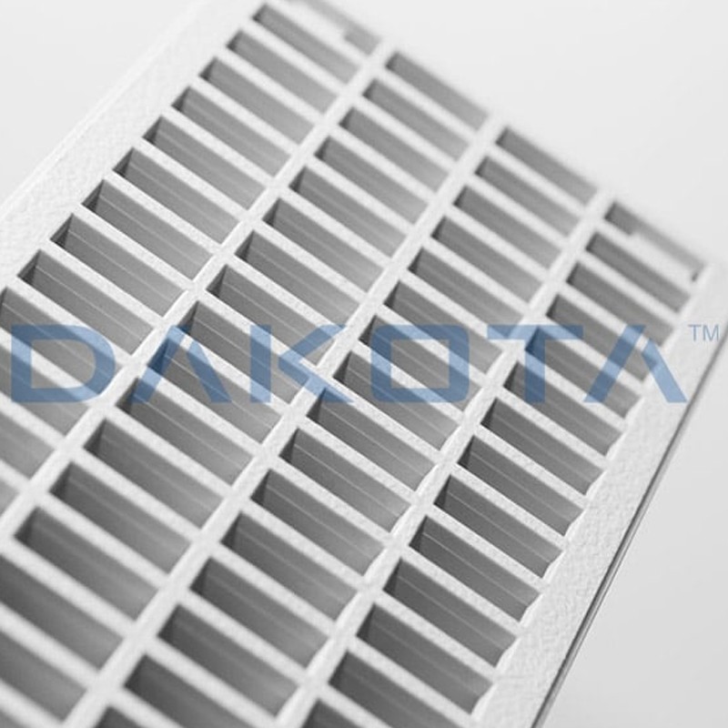 Dettaglio griglia Dakota Strong Antitacco in polipropilene per canalette Taurus 130