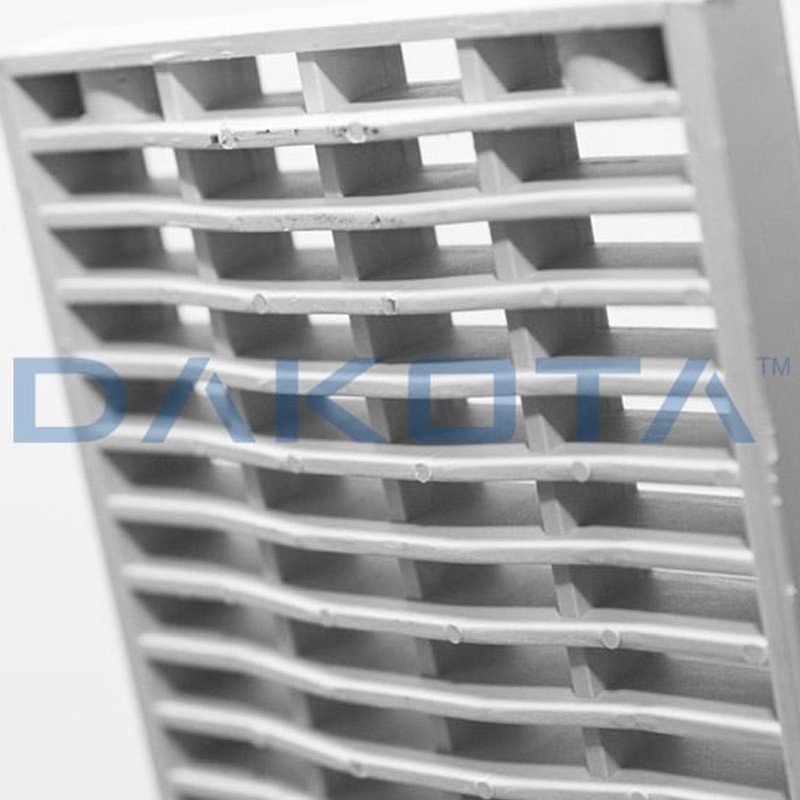 Dettaglio griglia Dakota Strong Antitacco in polipropilene per canalette Taurus 130