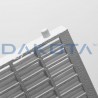 Dettaglio griglia Dakota Strong Antitacco in polipropilene per canalette Taurus 130