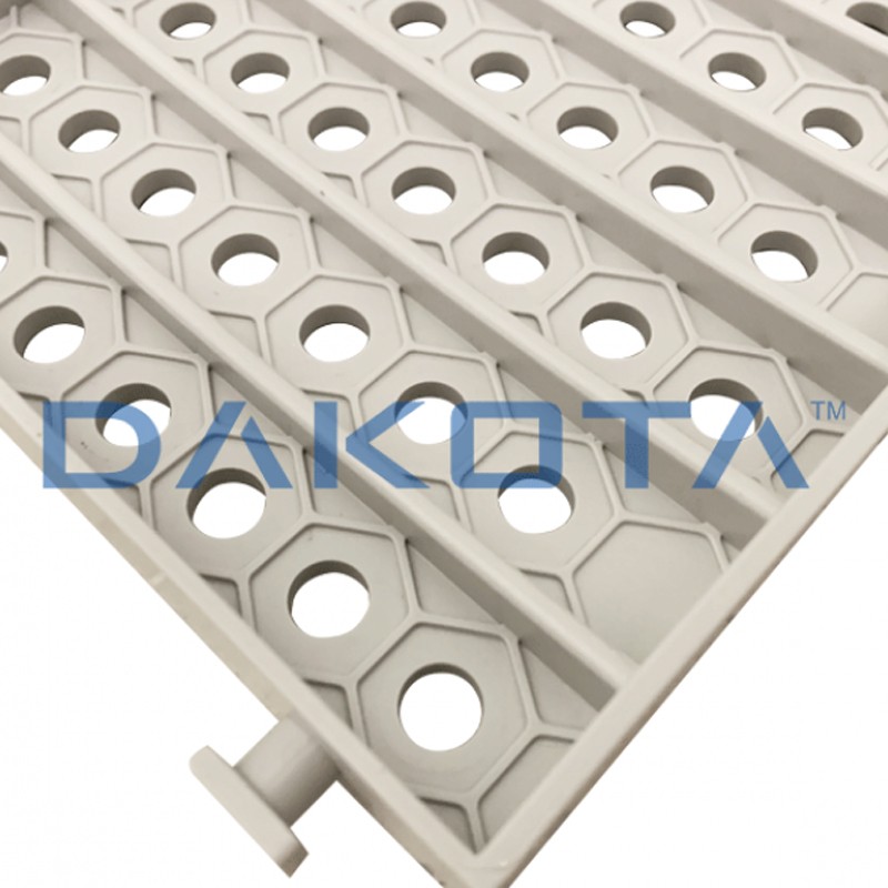 Griglia pedonale Dakota 0,5mt per canalette piscine Taurus 130 in polipropilene Dakota - 2