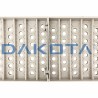 Griglia pedonale Dakota 0,5mt per canalette piscine Taurus 130 in polipropilene Dakota - 3