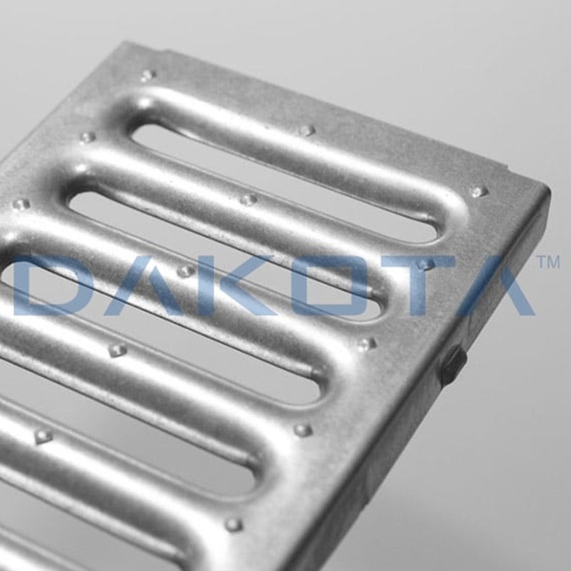 Griglia Dakota 1mt in acciaio inox per canalette di scolo Taurus 130 Dakota - 2