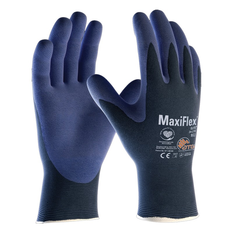 Guanti da lavoro ATG MaxiFlex Elite set 12 paia