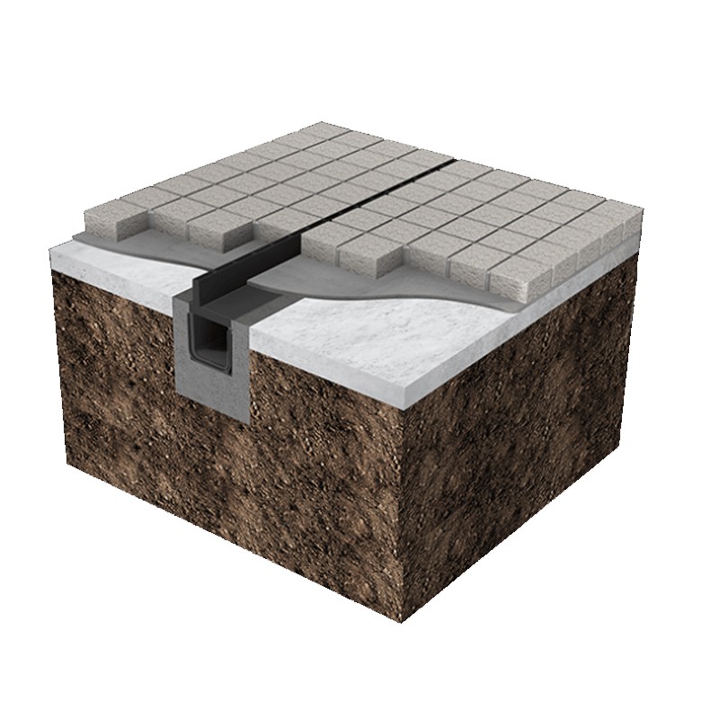 Griglia a fessura Dakota 0,5mt in polipropilene per canalette Taurus 130 Dakota - 2