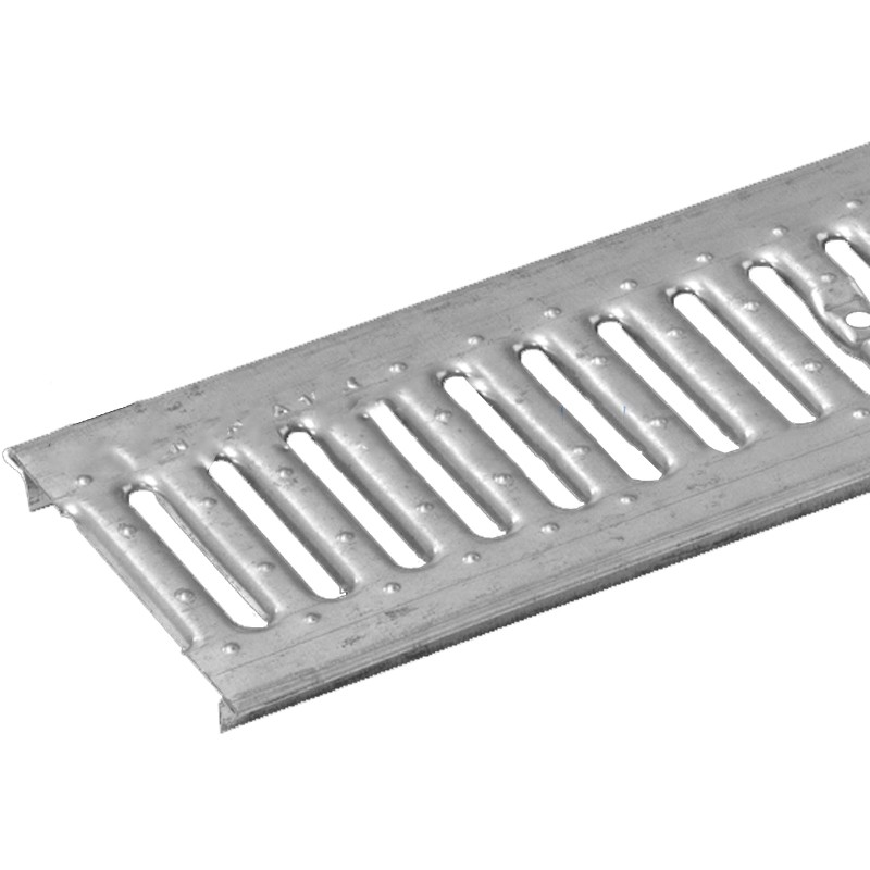 Griglia copribordo Dakota 1mt in acciaio inox per canalette di scolo Taurus 130 Dakota - 2