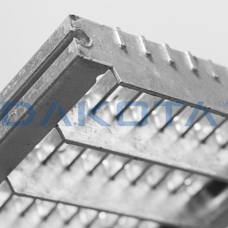 Griglia antitacco Dakota 1mt in acciaio zincato B125 per canalette di scolo Taurus 130 Dakota - 5