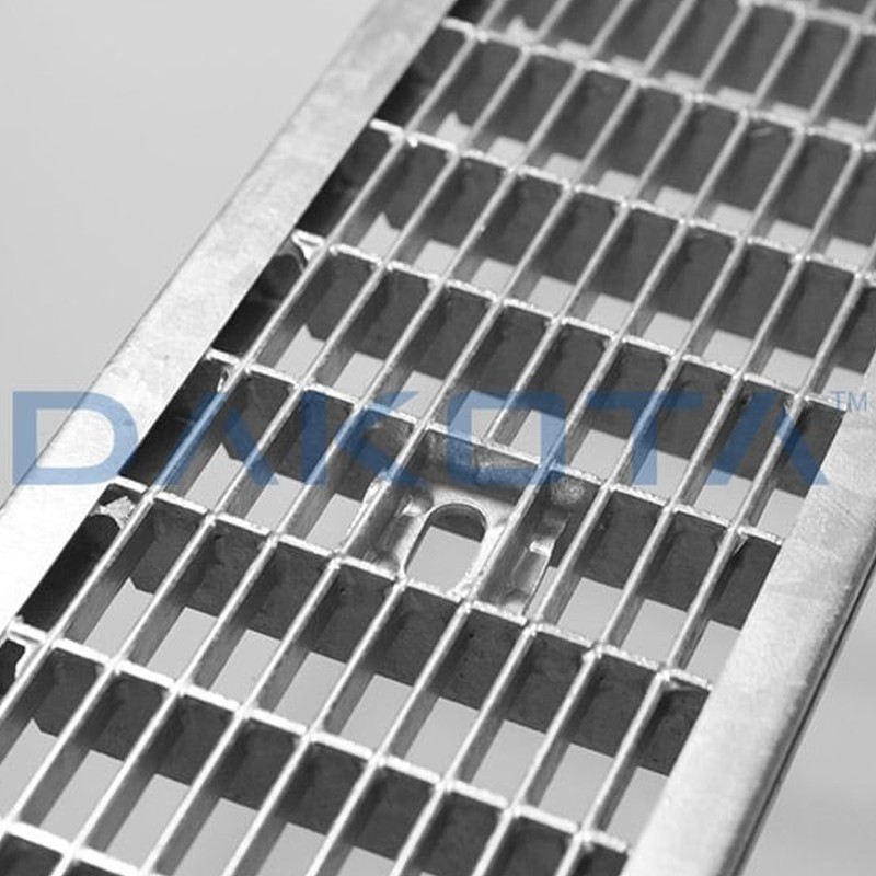 Griglia antitacco Dakota in acciaio zincato B125 per canalette di scolo Taurus 200 Dakota - 3