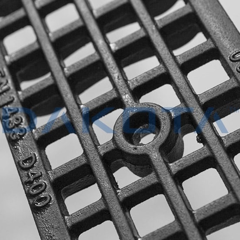 Griglia in ghisa B125 Dakota 0,5mt per canalette di scolo Taurus 130 Dakota - 3