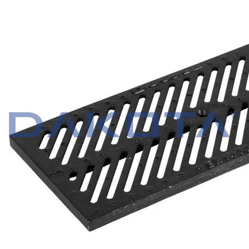 Griglia in ghisa antitacco B125 Dakota 0,5mt per canalette di scolo Taurus 200 Dakota - 2