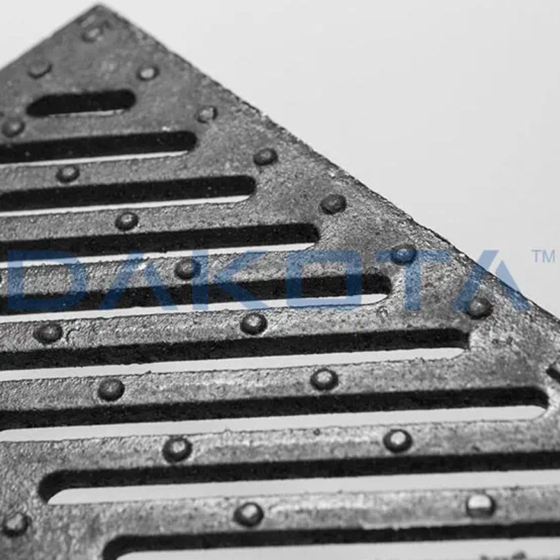 Griglia in ghisa antitacco C250 Dakota 0,5mt per canalette di scolo Taurus 200 Dakota - 4