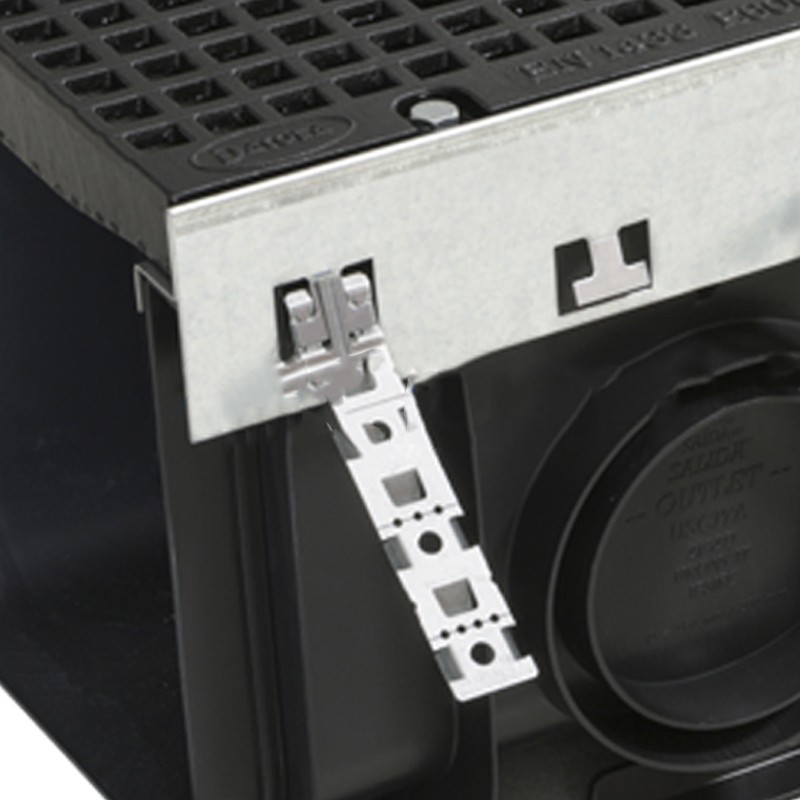 Profilo rinforzo zincato pesante per canalette di scolo Dakota Taurus 200 Dakota - 2