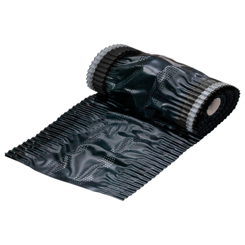 Sottocolmo Dakota in PVC alluminio nero, rotolo 390mmx5metri Dakota - 1