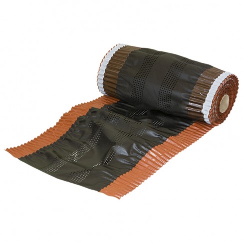 Sottocolmo Dakota in PP alluminio marrone, rotolo 390mmx5metri Dakota - 1