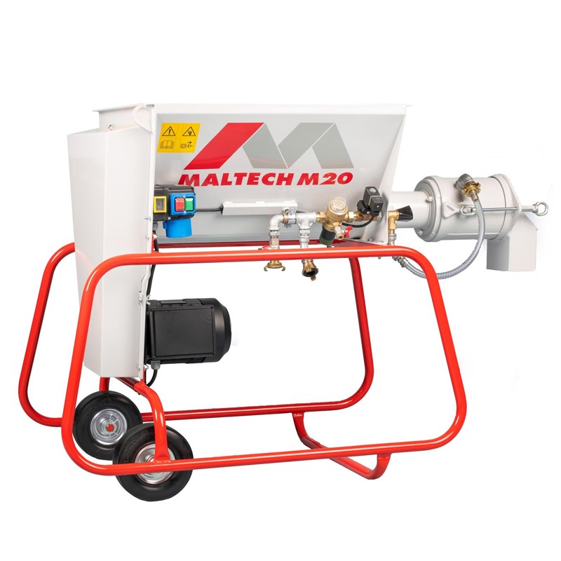 Mescolatore per malte, intonaci e colle Maltech M20, 220V 2,2kW MALTECH - 3