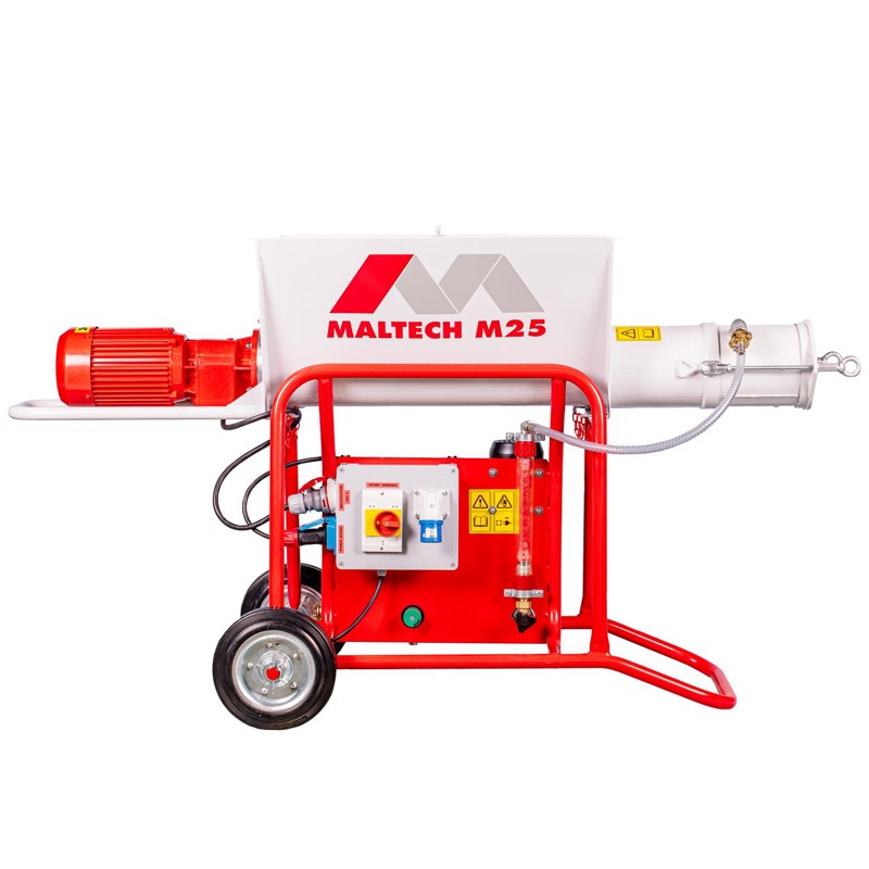 Mescolatore per malte ed intonaci Maltech M25 230V monofase 3kW MALTECH - 7