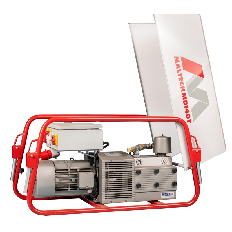 Impianto pneumatico Maltech MD140T per il trasporto di malta ed intonaco, 7,5 kW MALTECH - 2