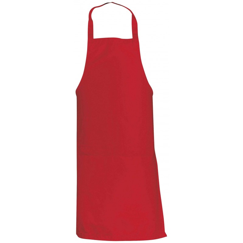 Grembiule lungo Logica K18190 Bordeaux/Nero/Bianco/Rosso/Verde Taglia Unica