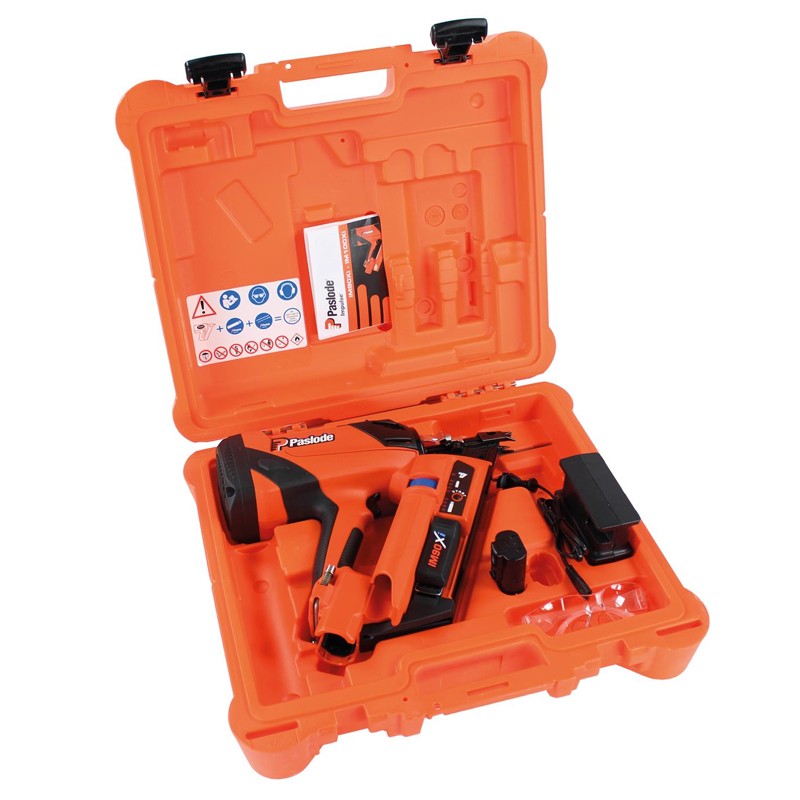 Chiodatrice gas-batteria Spit IM90Xi Litio per chiodi nastrati su carta 34°, 50-90mm Spit - 4