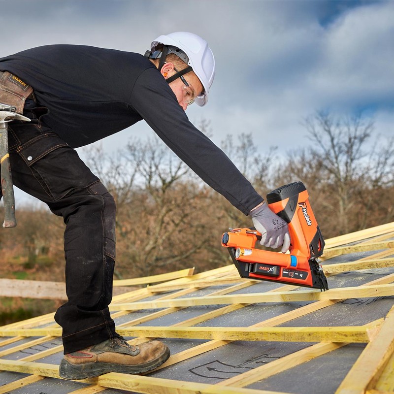 Chiodatrice gas-batteria Spit IM90Xi Litio per chiodi nastrati su carta 34°, 50-90mm Spit - 7