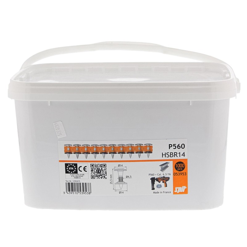 Chiodi in striscia Spit HSBR14 ad alte prestazioni per applicazioni su acciaio (1000pz) Spit - 5