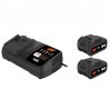 Energy Pack Spit con 2 batterie 18V 5.0 Ah e caricabatterie Spit - 1