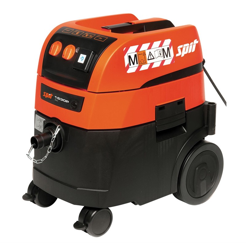 Aspiratore solidi/liquidi Spit AC 1630PM classe M 1600W da 32 litri Spit - 1