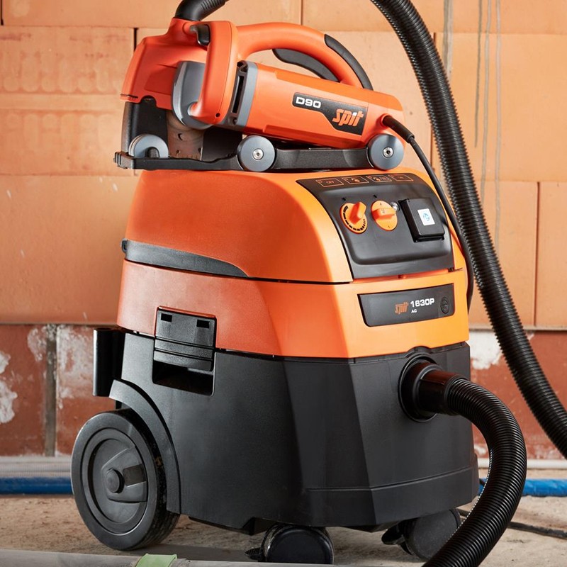 Aspiratore solidi/liquidi Spit AC 1630PM classe M 1600W da 32 litri Spit - 4