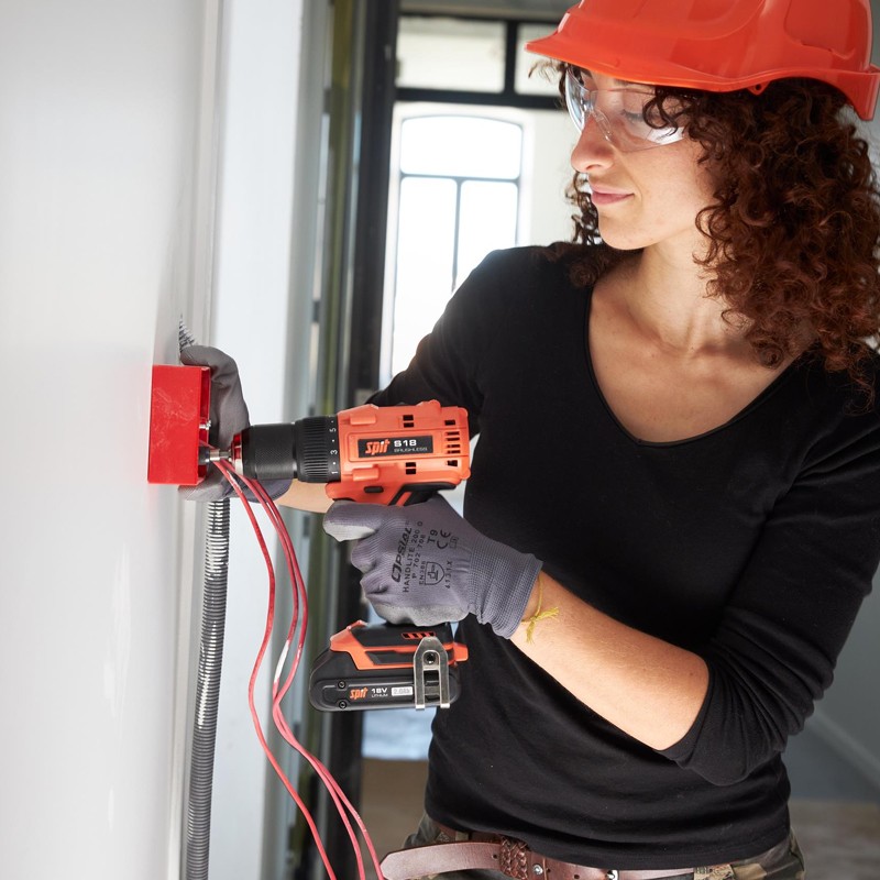 Trapano avvitatore a batteria Spit S18 con mandrino 13mm Spit - 4