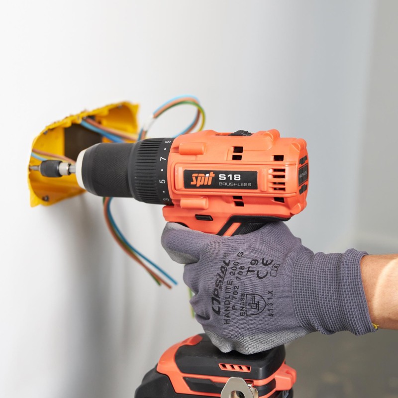 Trapano avvitatore a batteria Spit S18 con mandrino 13mm Spit - 5