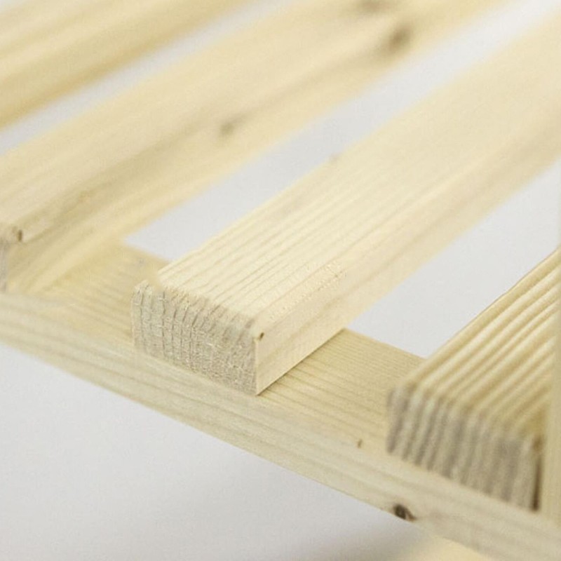 Scaffalatura Dakota Slim 4 ripiani in legno di abete bianco, 800x1700x300mm Dakota - 3