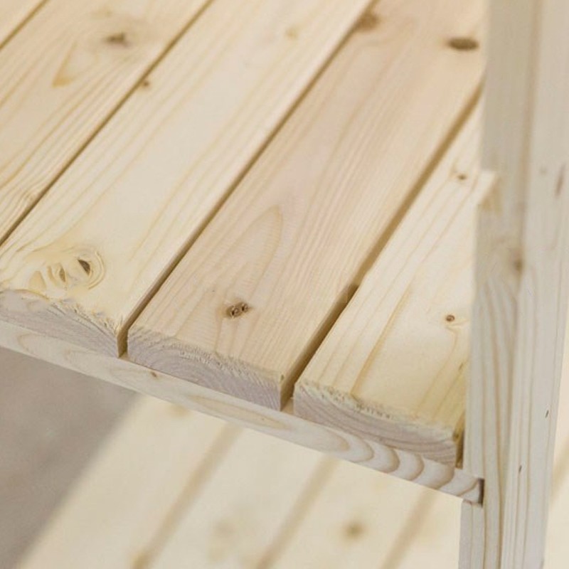 Scaffalatura Dakota Combo 5 ripiani in legno di abete bianco, 800x1700x400mm Dakota - 2