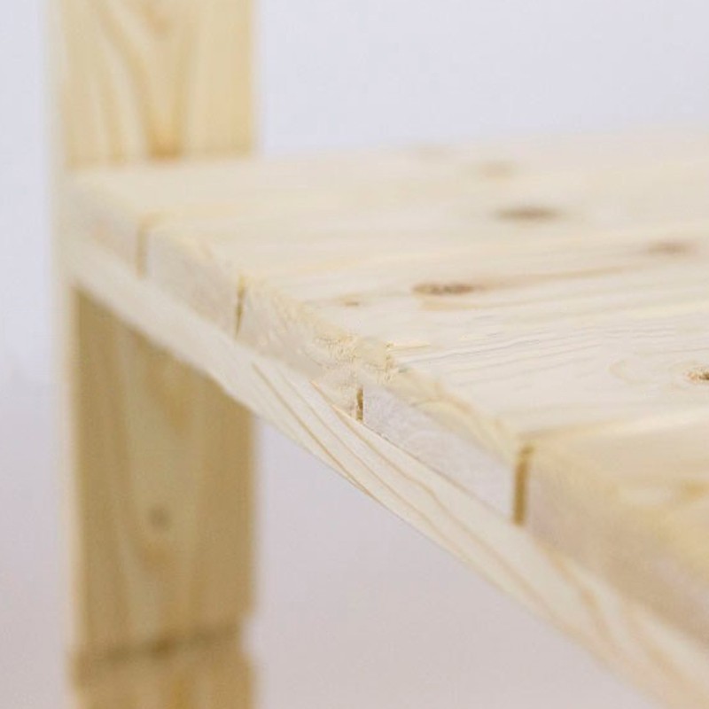 Scaffalatura Dakota Combo 5 ripiani in legno di abete bianco, 800x1700x400mm Dakota - 3